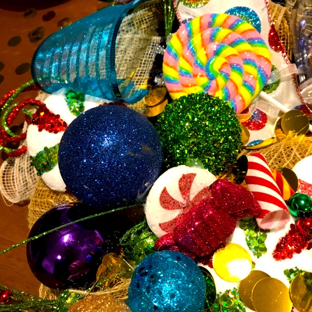 Happy Birthday Wreath Birthday Celebration Sweets Treat Wreath Final Sale - Picture 7 of 9